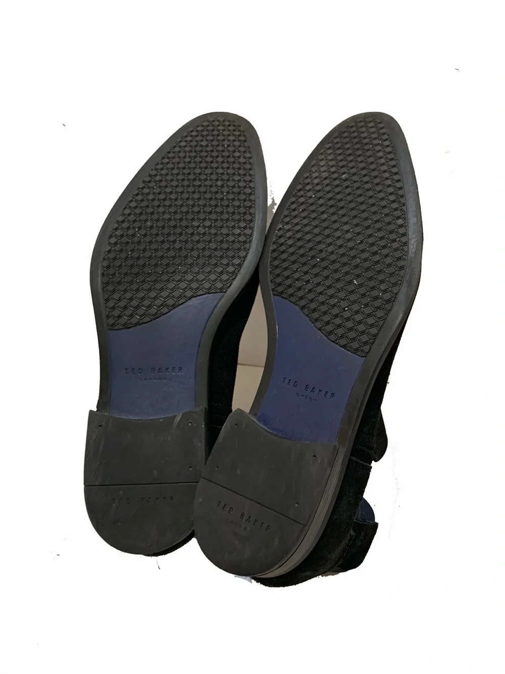10.5 / Ted Baker Men's Black Suede Chelsea Boots